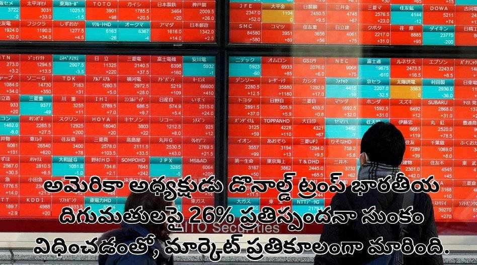 Stock market today